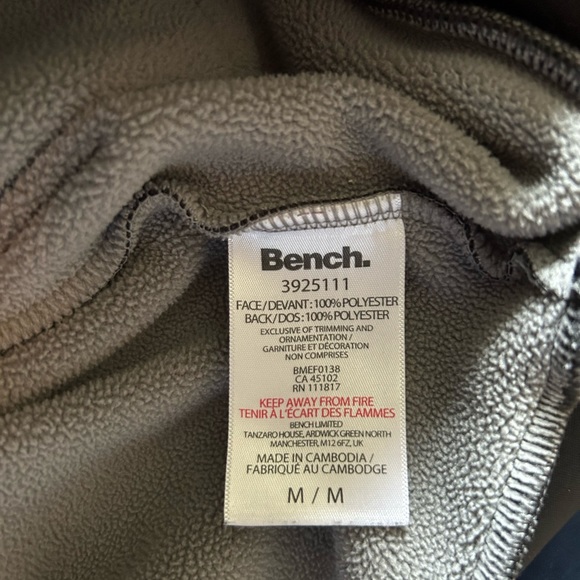 Bench Men’s Hoodie - Medium - Picture 2 of 2